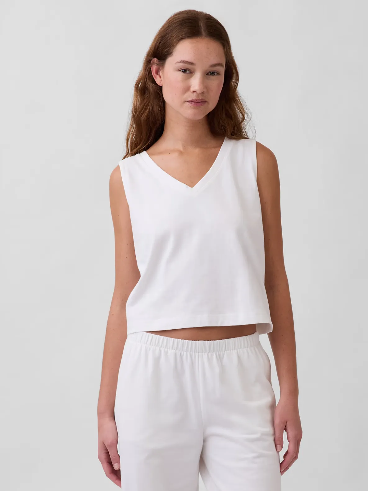 Knit Crop Tank Top