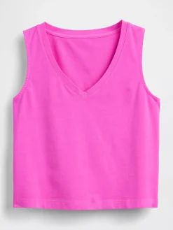 Knit Crop Tank Top