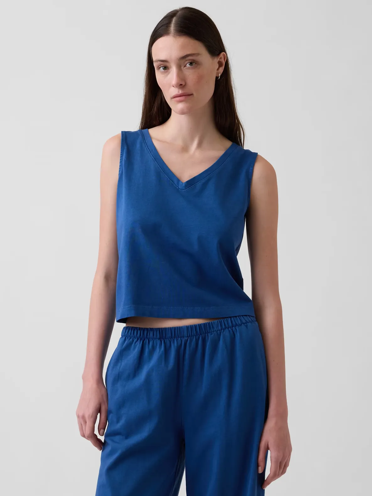 Knit Crop Tank Top