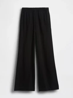 Knit Wide-Leg Pants