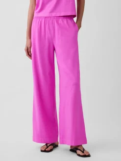 Knit Wide-Leg Pants