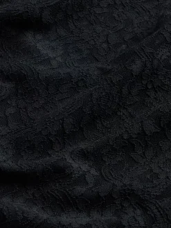 Lace Bell-Sleeve Maxi Dress