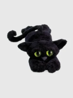 Lanky Cats Ziggy Black Cat Plush Toy