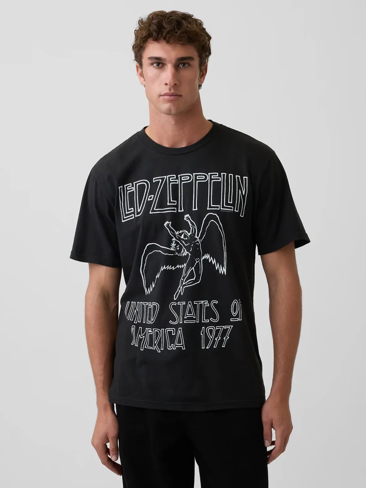 Led Zeppelin Relaxed Graphic T-Shirt