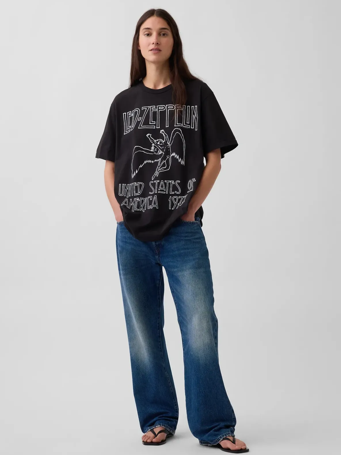 Led Zeppelin Relaxed Graphic T-Shirt