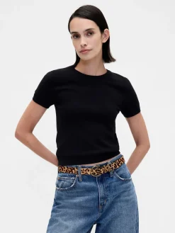 Leopard Calf Hair Belt