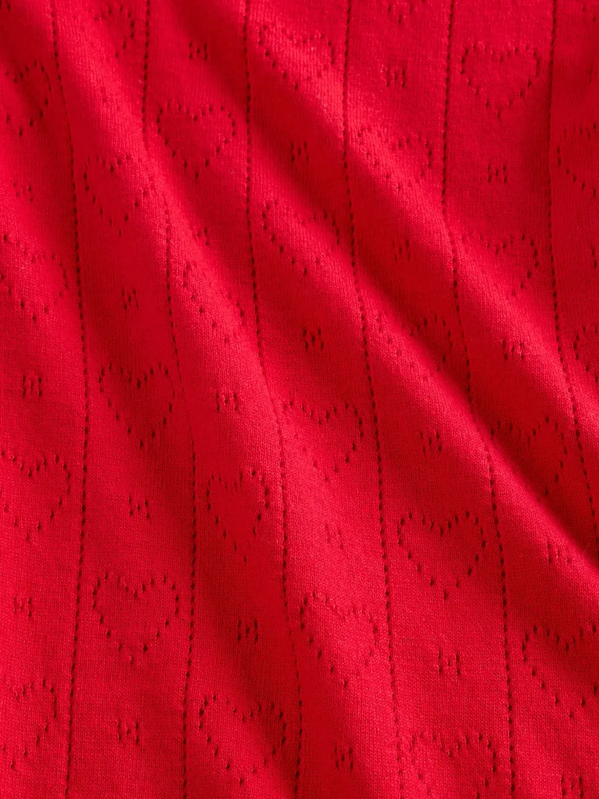Lightweight CashSoft Pointelle Heart PJ Pants