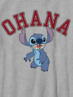 Lilo and Stitch Ohana Collegiate Tee