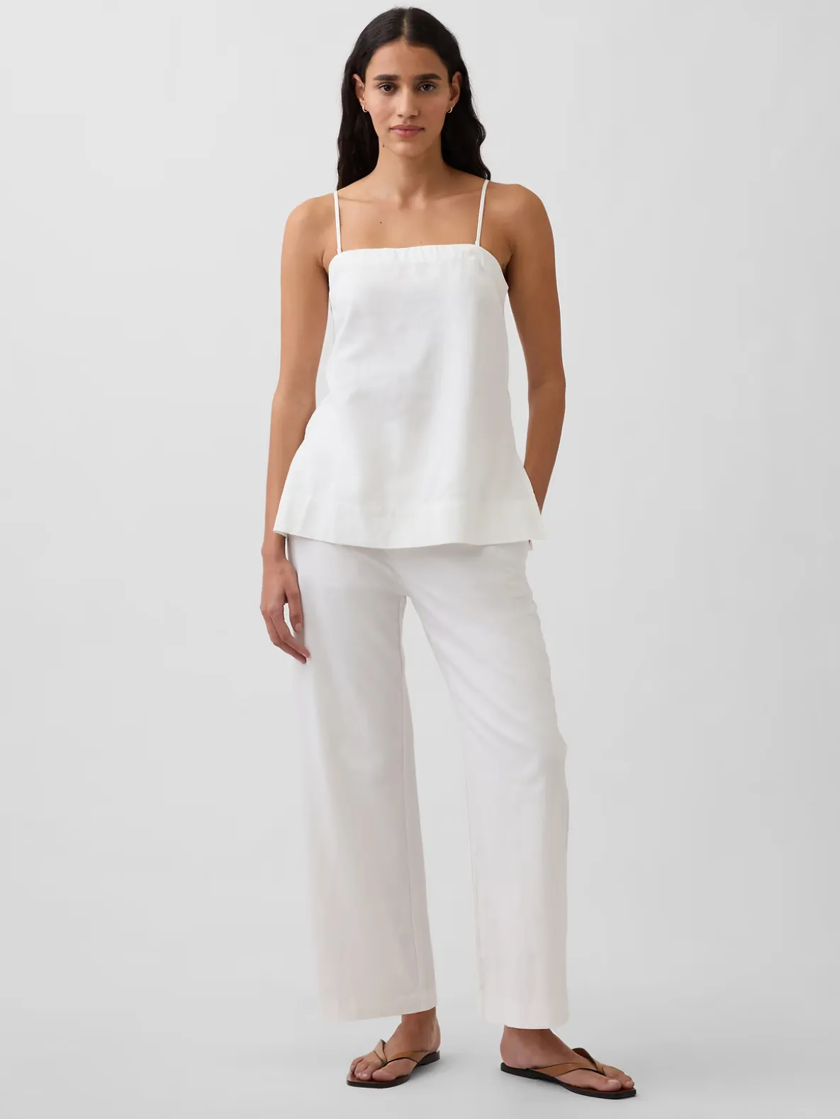 Linen-Blend Cami