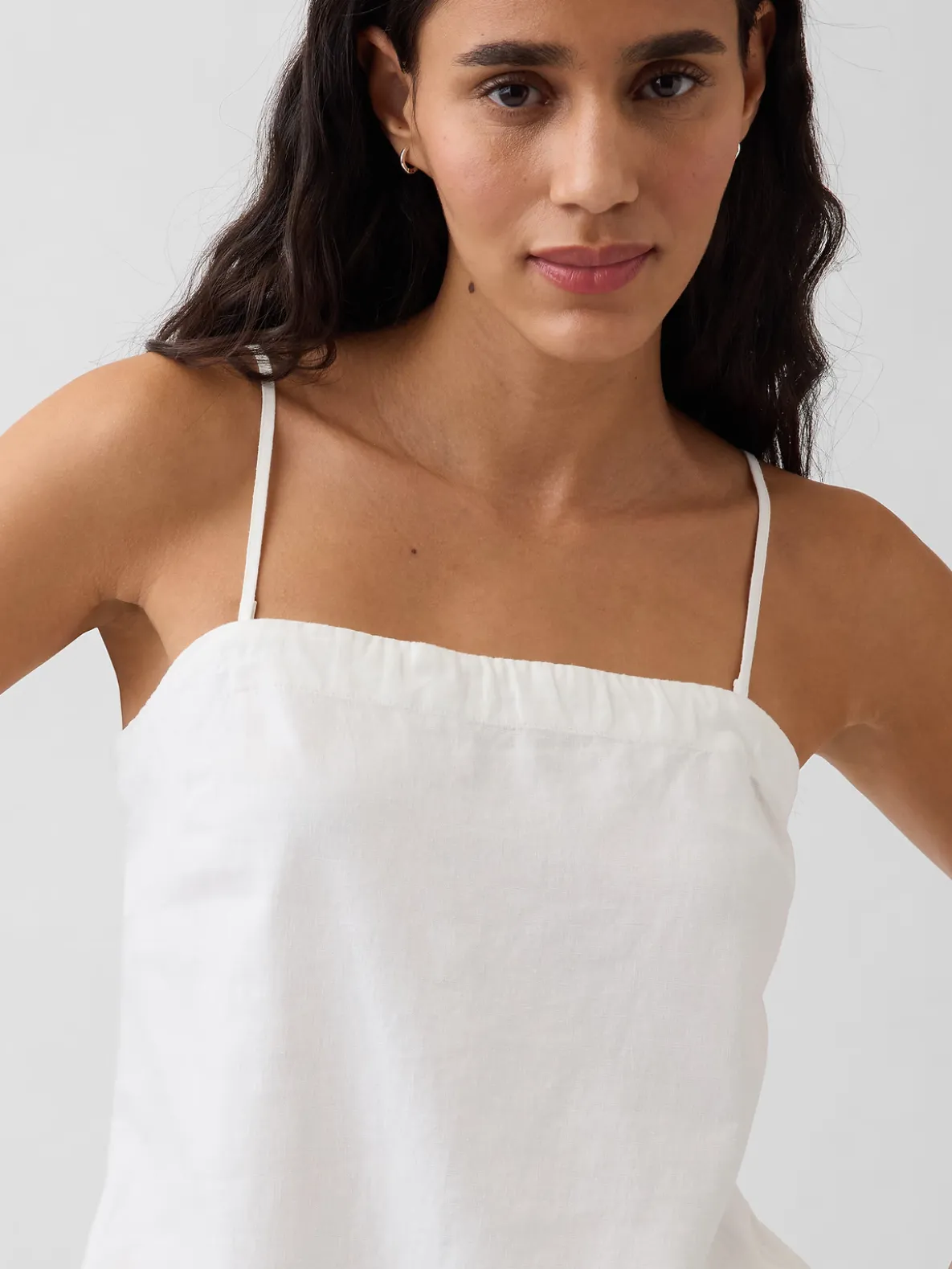 Linen-Blend Cami