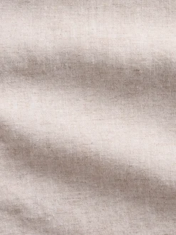 Linen-Blend Oversized Shirt