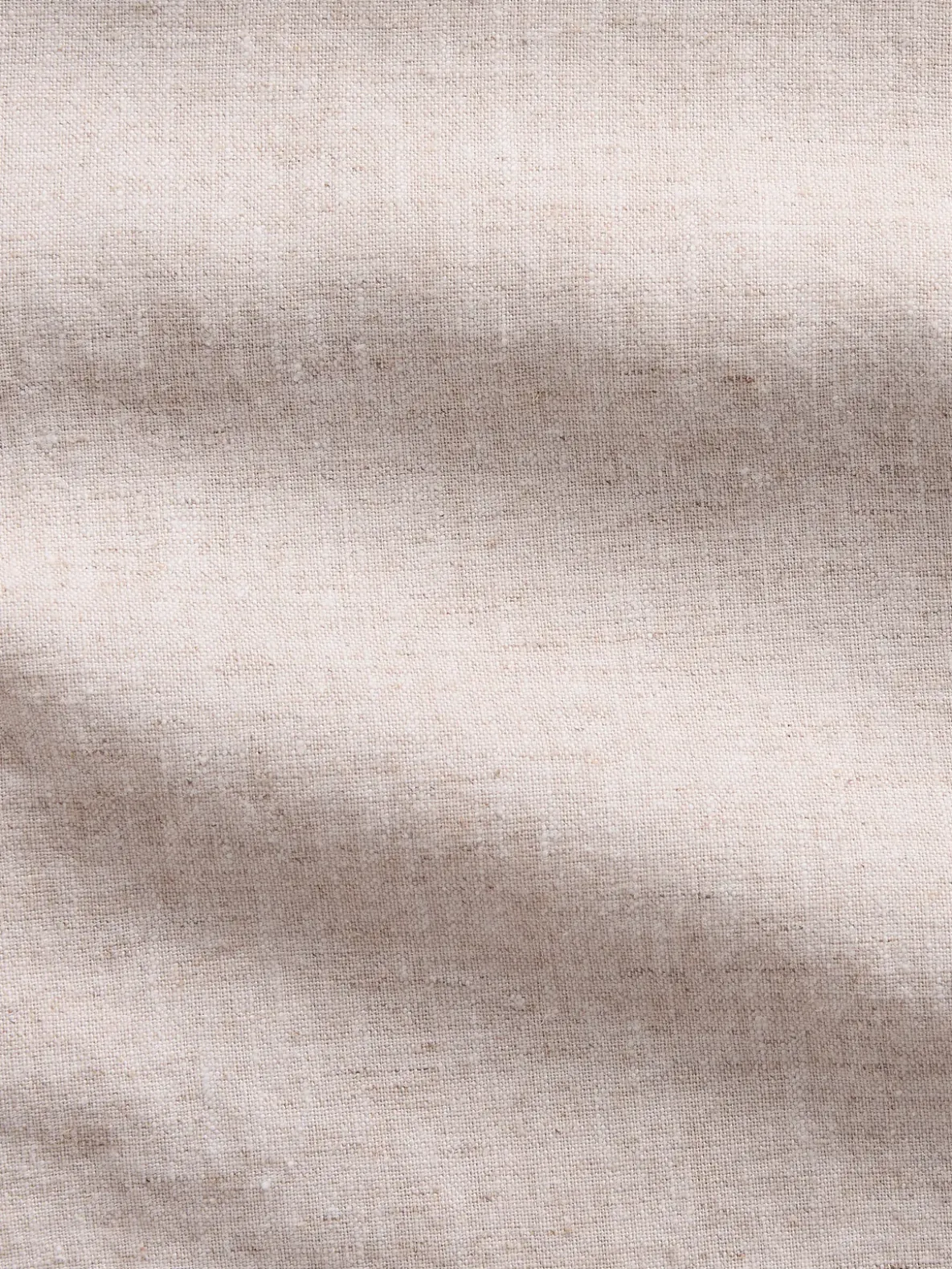 Linen-Blend Oversized Shirt