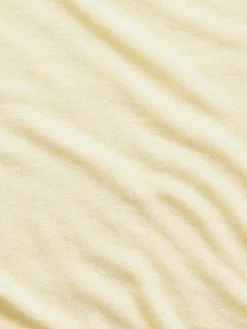 Linen-Blend Relaxed V-Neck T-Shirt