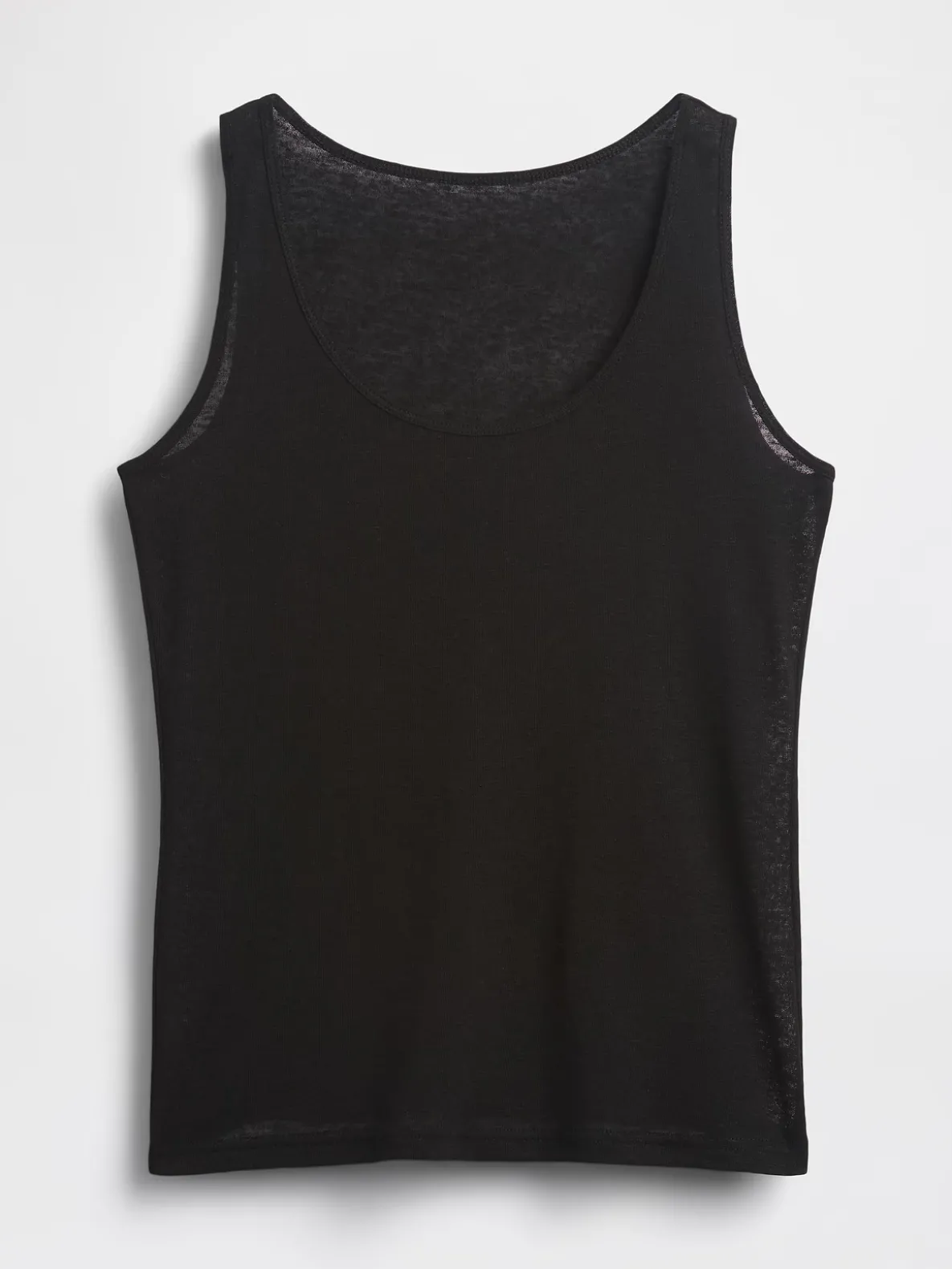 Linen-Blend Tank Top