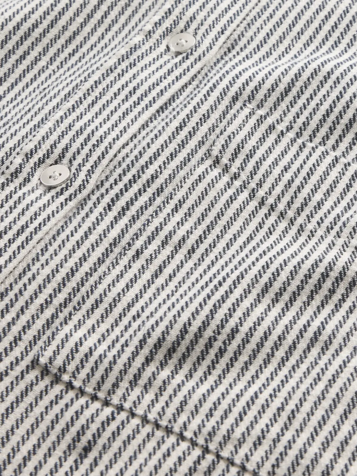 Linen-Cotton Oversized Shirt