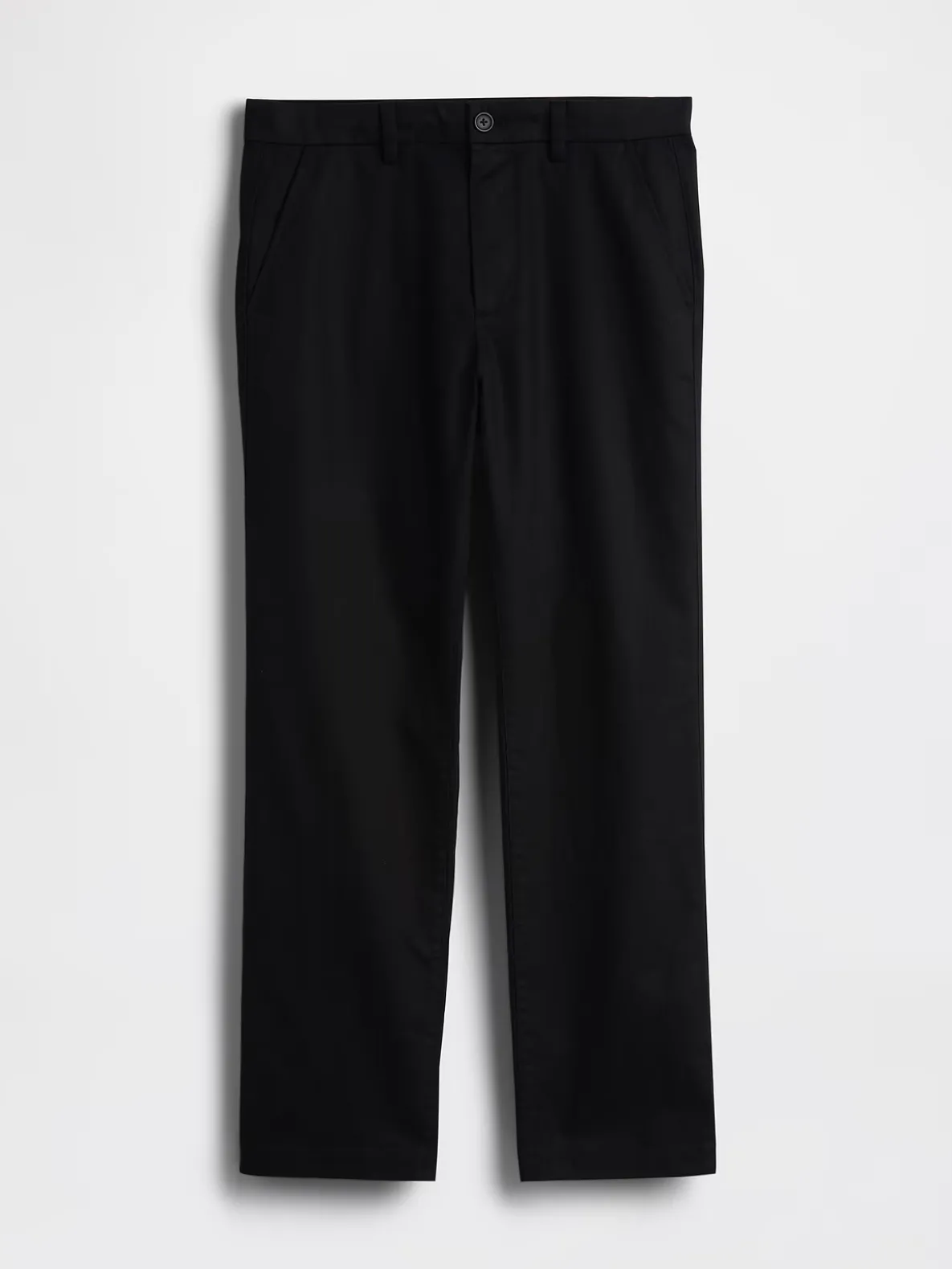 Linen-Cotton Relaxed Straight Trousers
