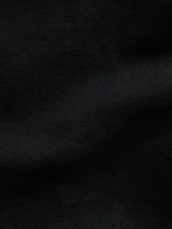 Linen-Cotton Relaxed Taper Easy Pants