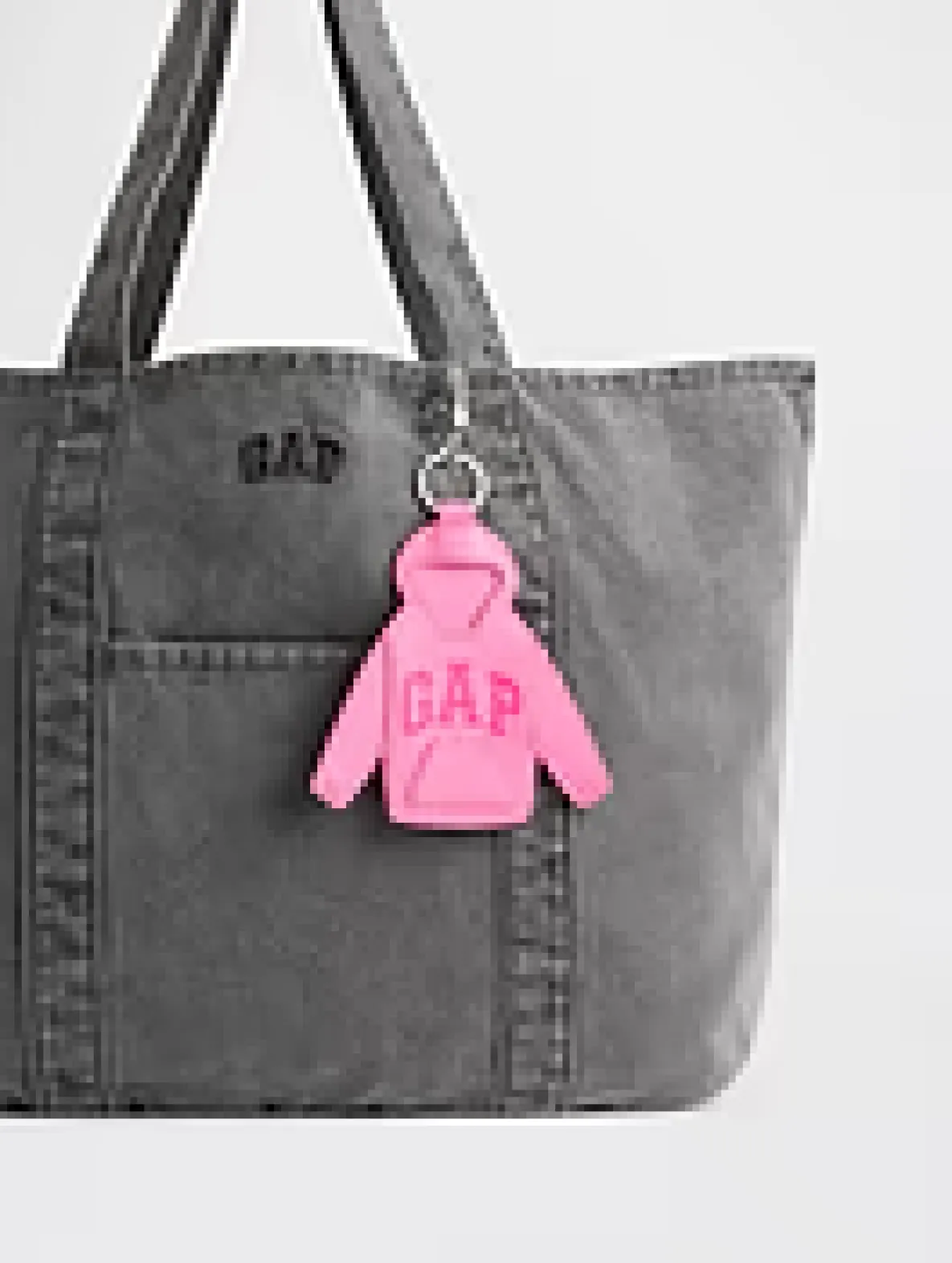 Logo Hoodie Bag Charm