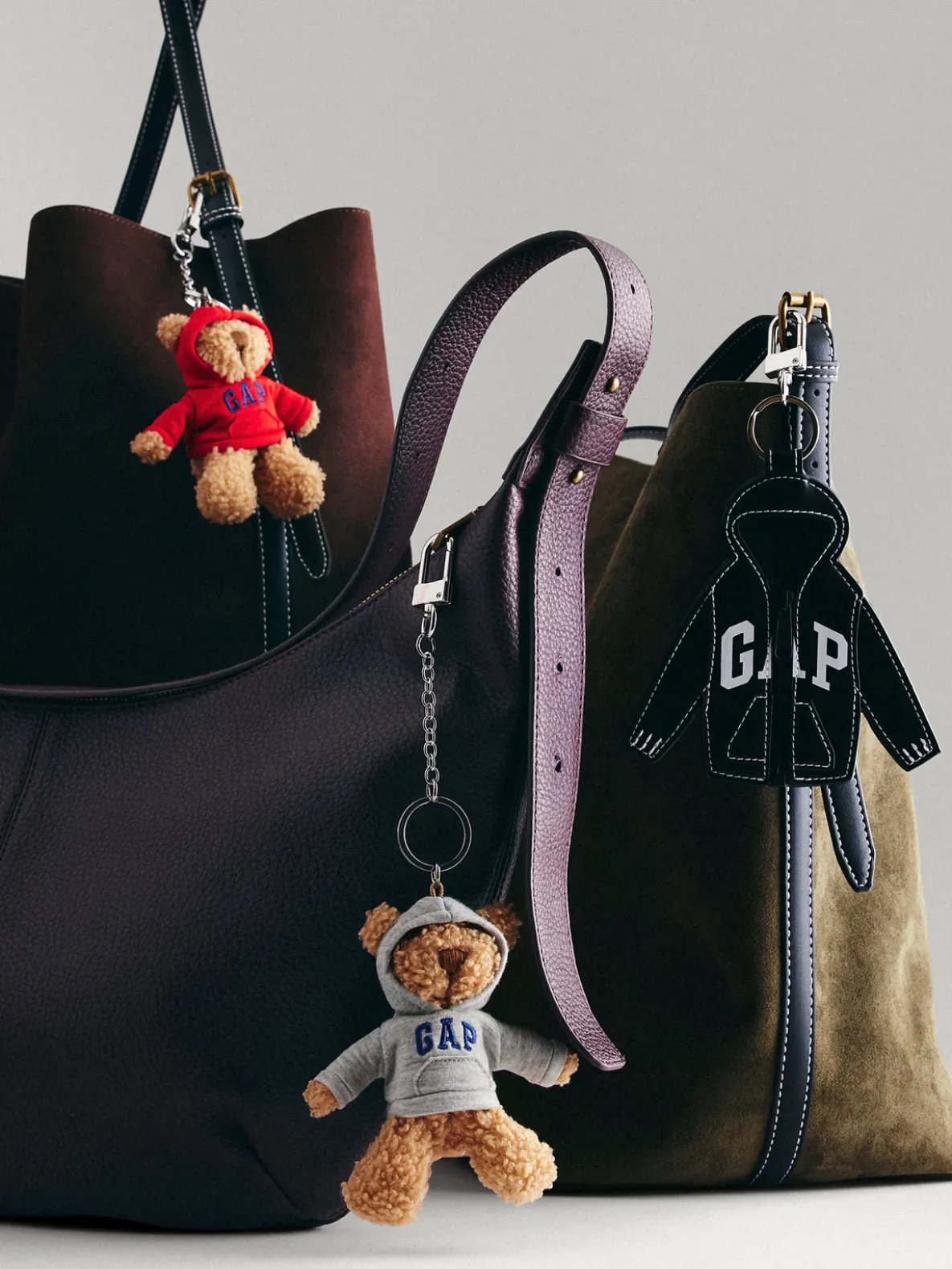 Logo Hoodie Bag Charm