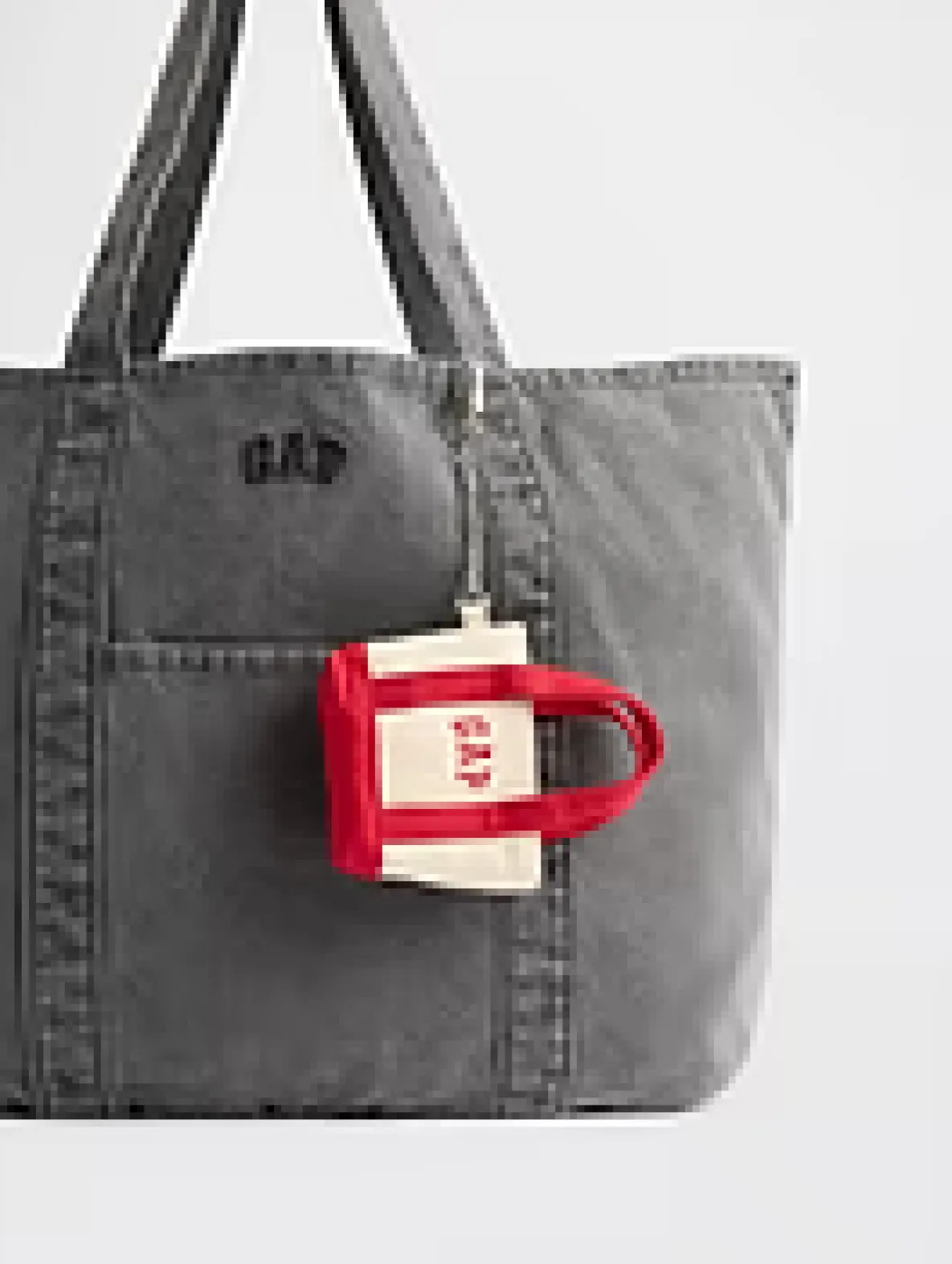 Logo Tote Bag Charm