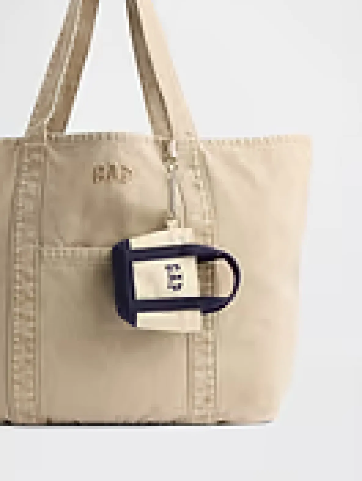 Logo Tote Bag Charm