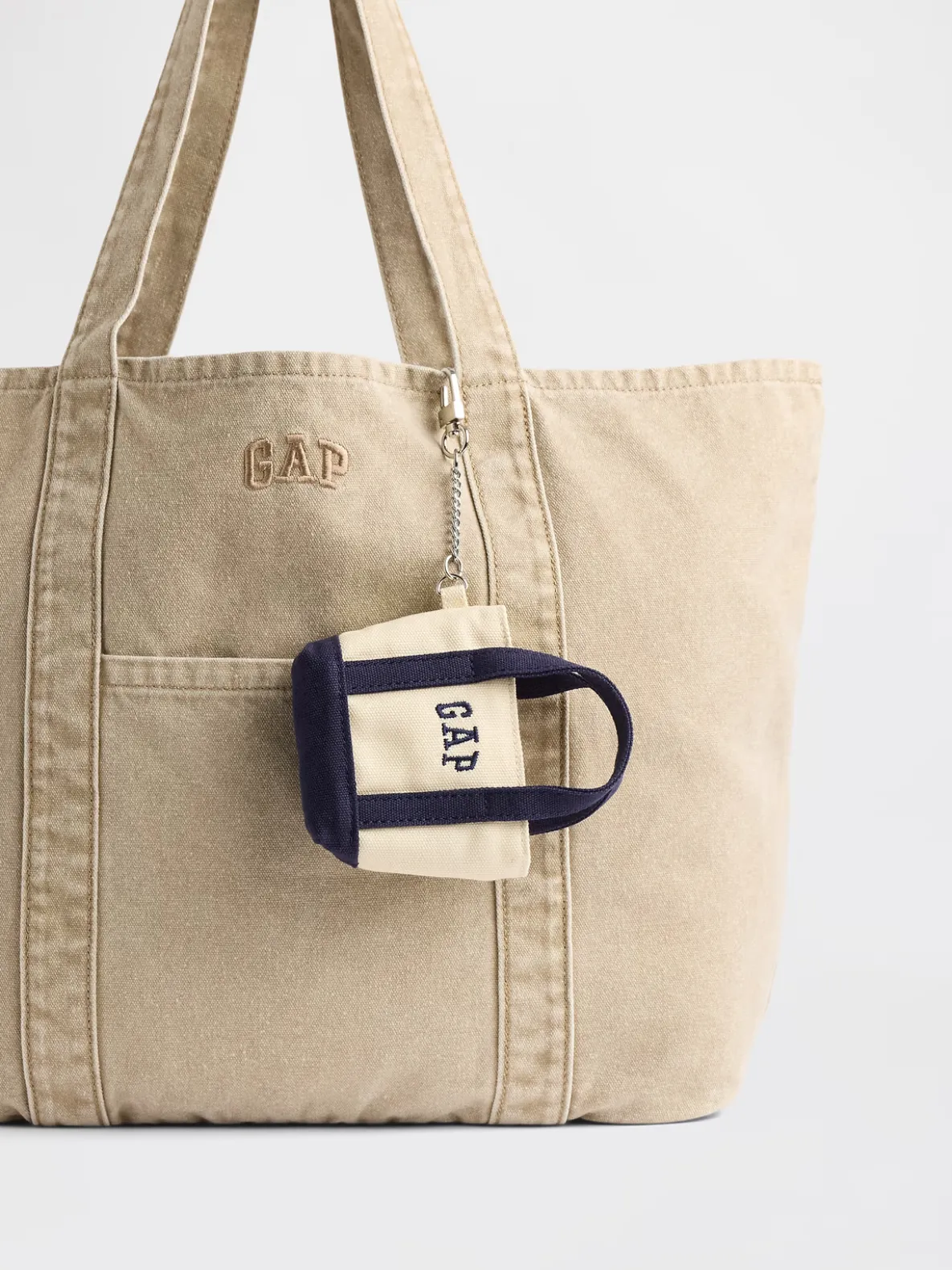 Logo Tote Bag Charm