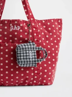 Logo Tote Bag Charm