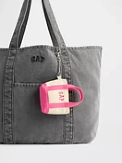 Logo Tote Bag Charm