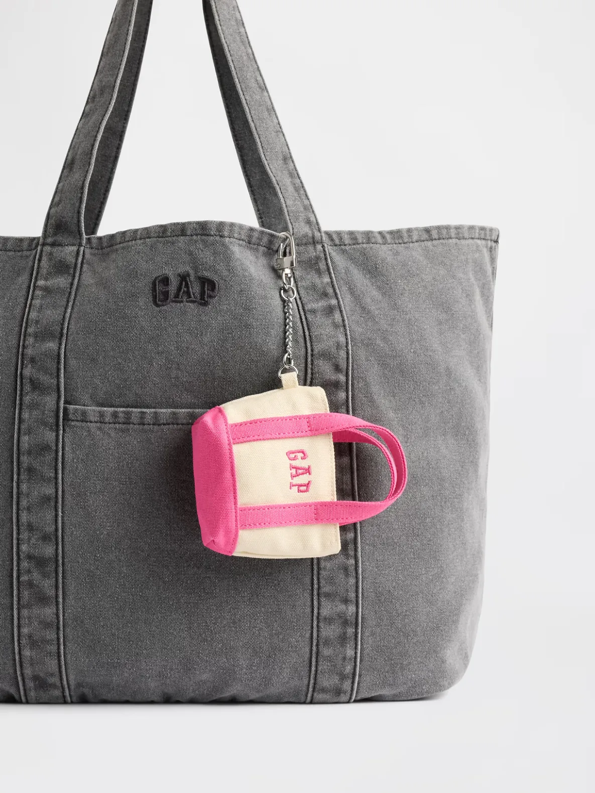Logo Tote Bag Charm