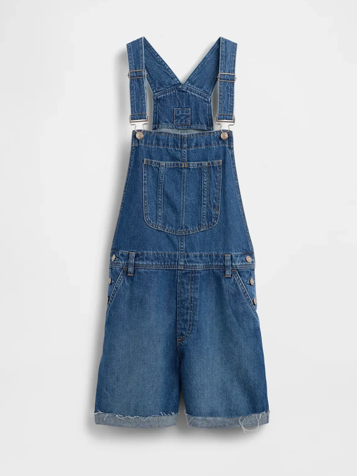 Loose Denim Shortalls
