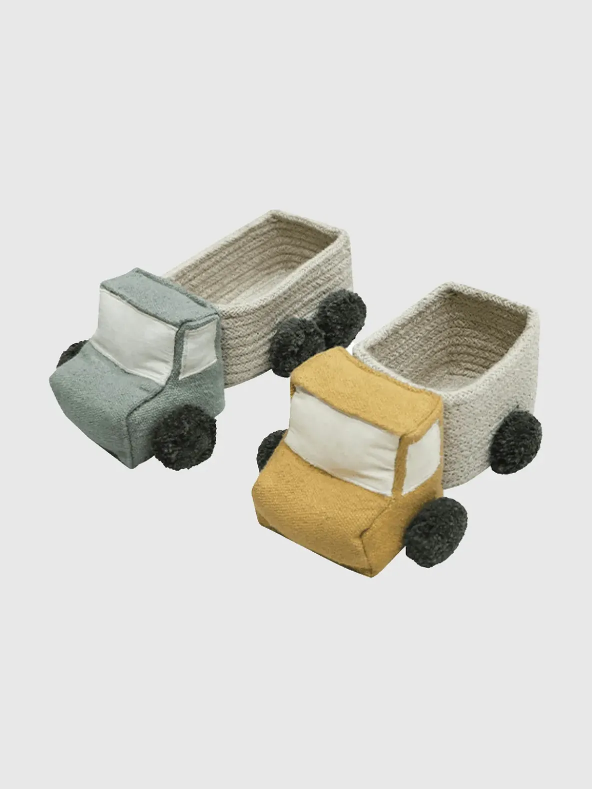 Lorena Canals Set Of Mini Truck Play Baskets