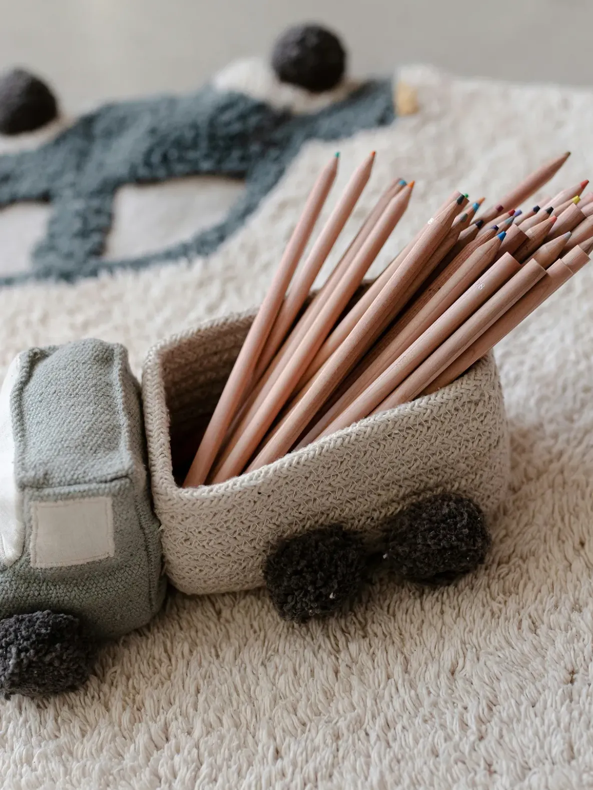 Lorena Canals Set Of Mini Truck Play Baskets