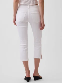 Low Rise Capri Jeans