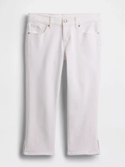 Low Rise Capri Jeans