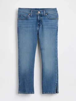 Low Rise Capri Jeans