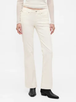 Low Rise Corduroy Long & Lean Pants