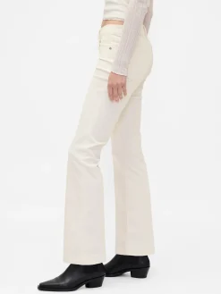 Low Rise Corduroy Long & Lean Pants