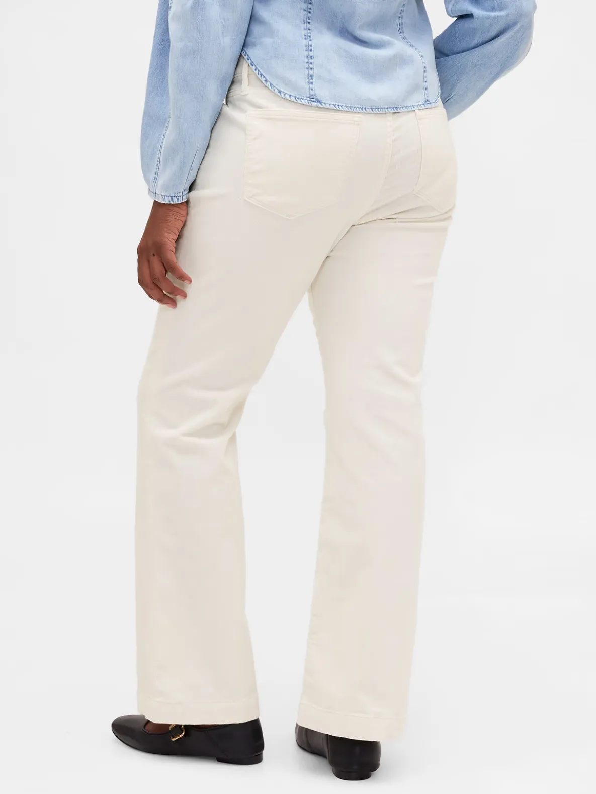 Low Rise Corduroy Long & Lean Pants