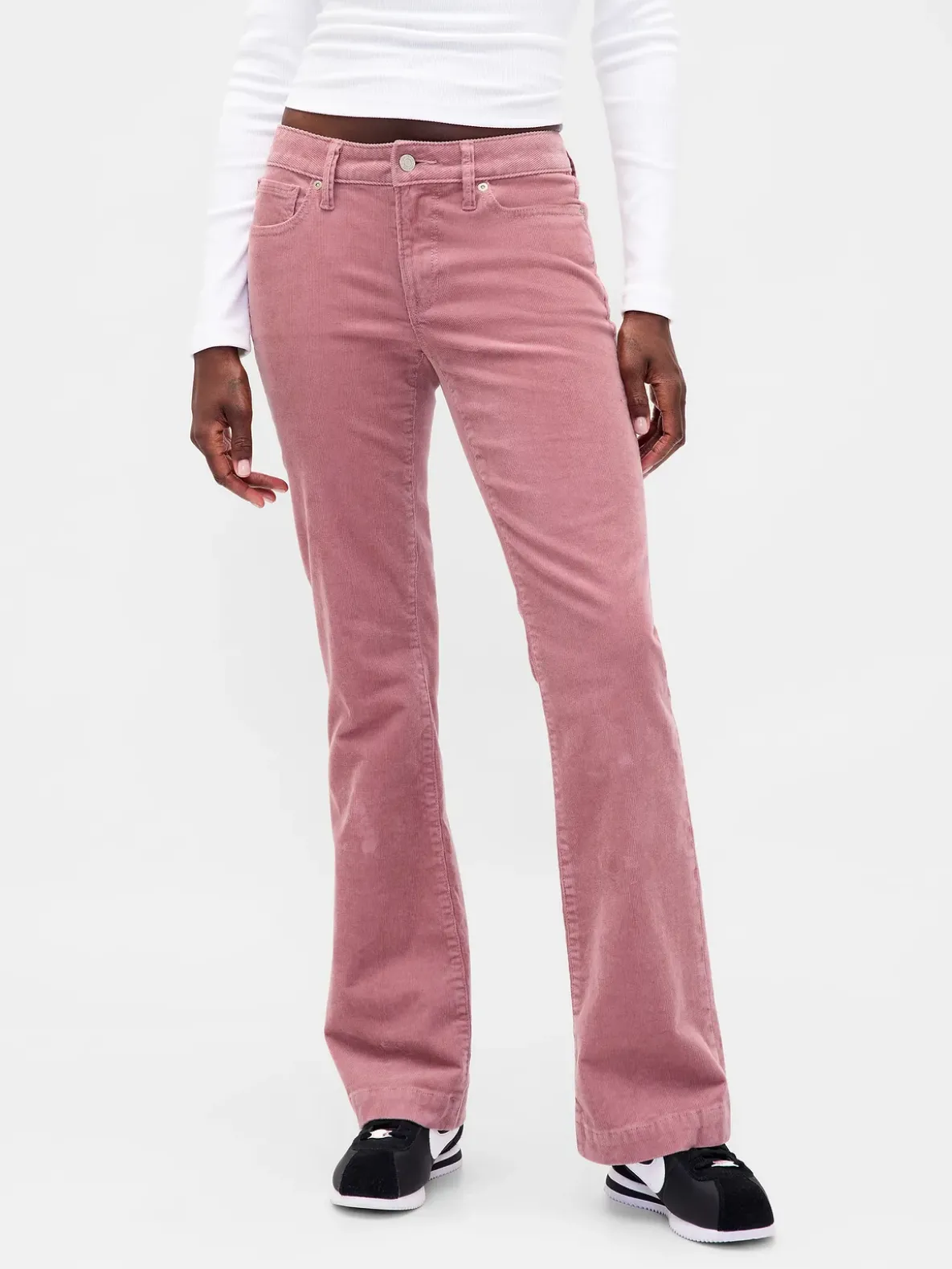 Low Rise Corduroy Long & Lean Jeans