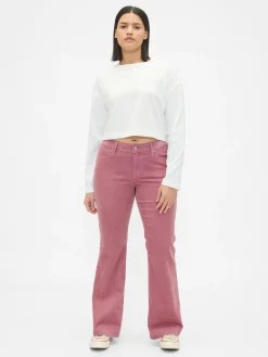 Low Rise Corduroy Long & Lean Jeans