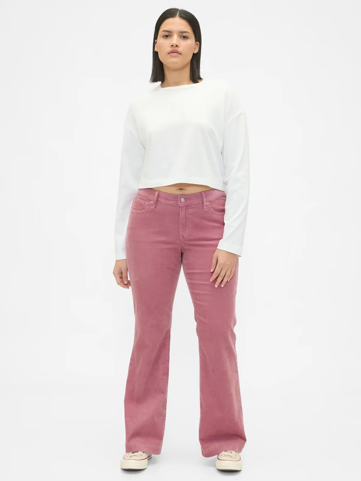 Low Rise Corduroy Long & Lean Jeans