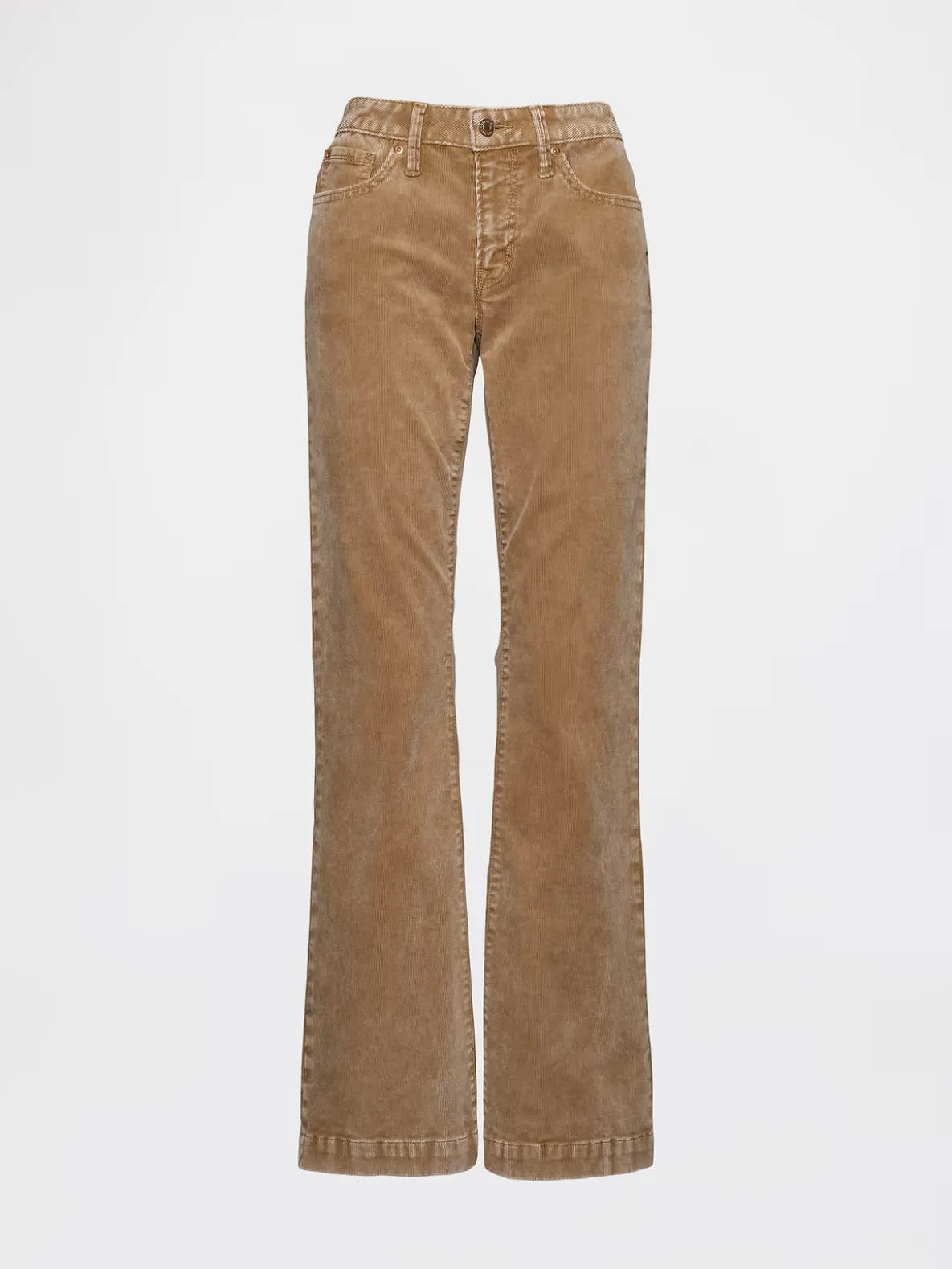 Low Rise Corduroy Long & Lean Pants