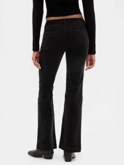 Low Rise Corduroy Long & Lean Pants