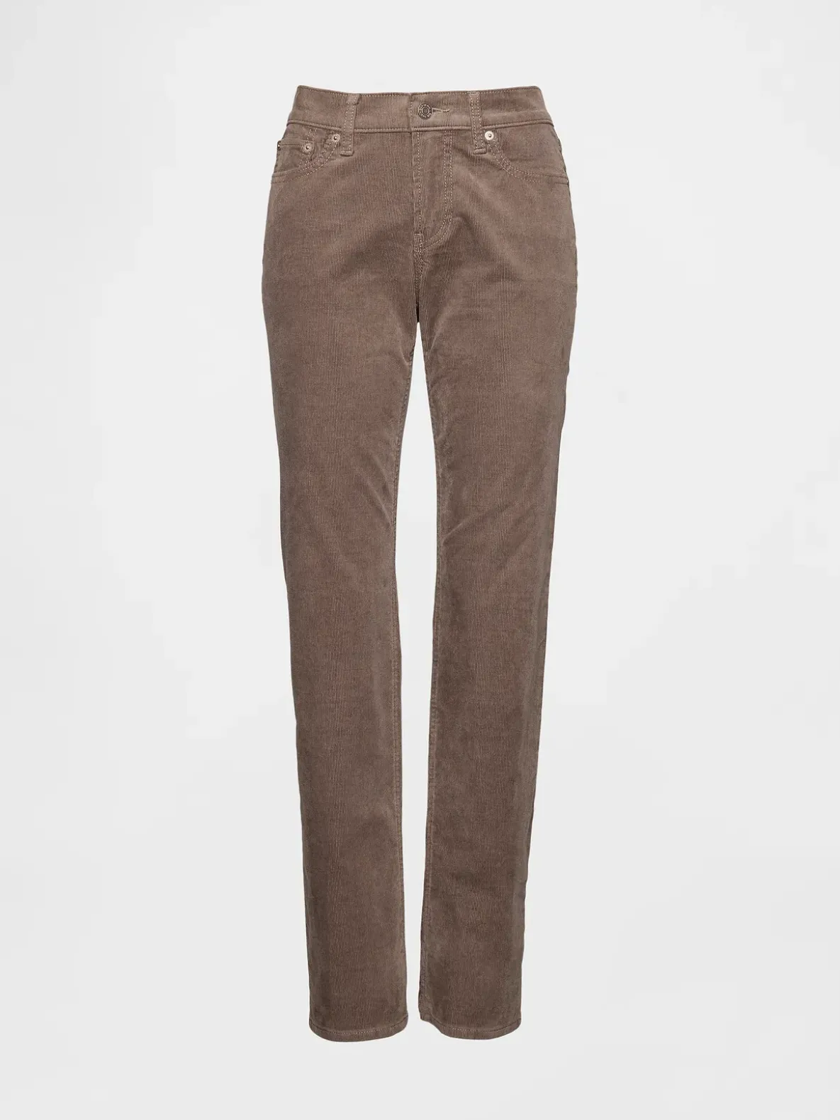 Low Rise Corduroy '90s Slim Straight Pants