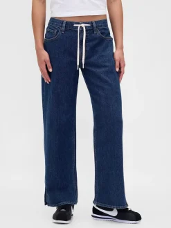 Low Rise Drawcord '90s Loose Jeans