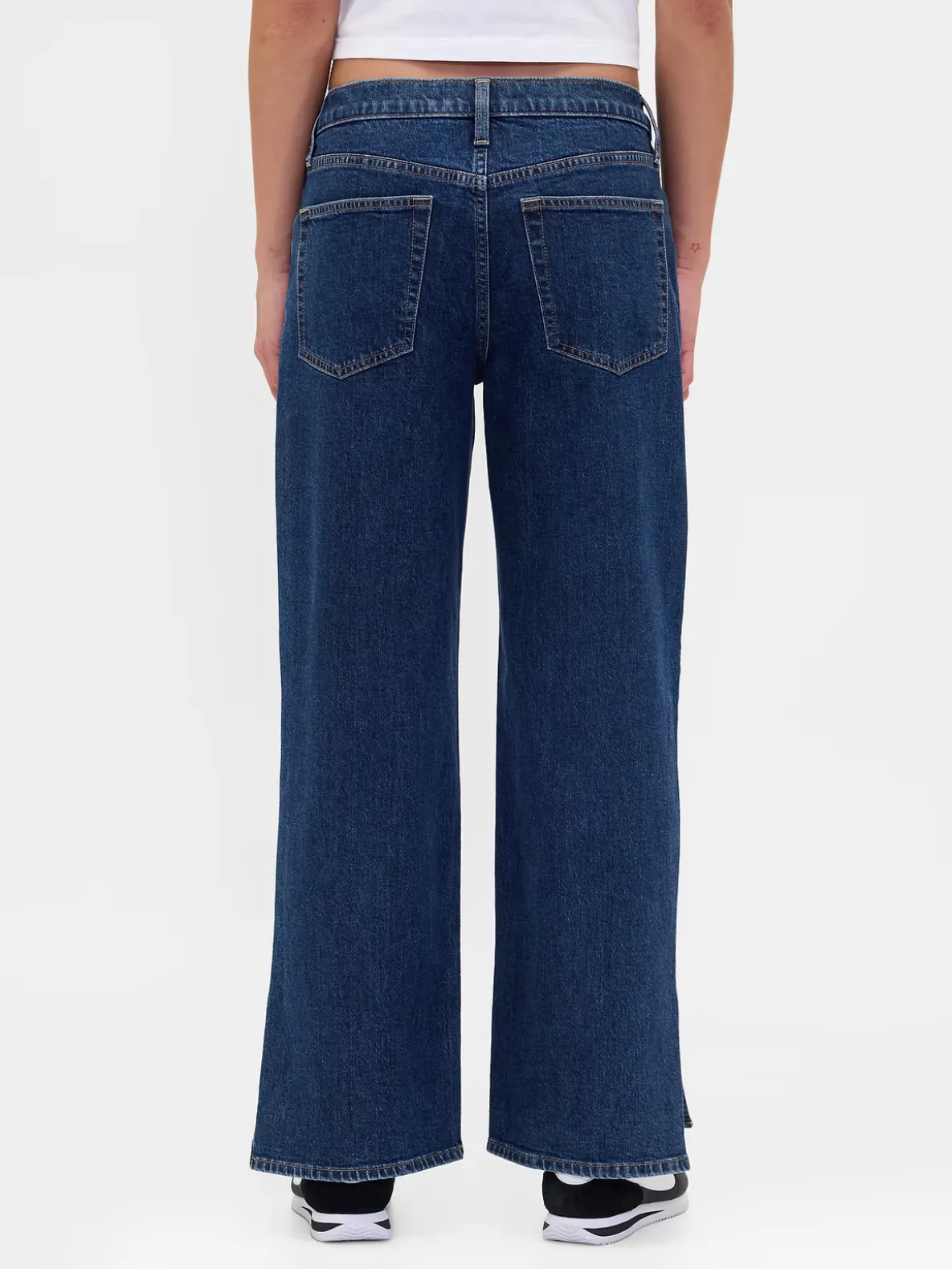 Low Rise Drawcord '90s Loose Jeans