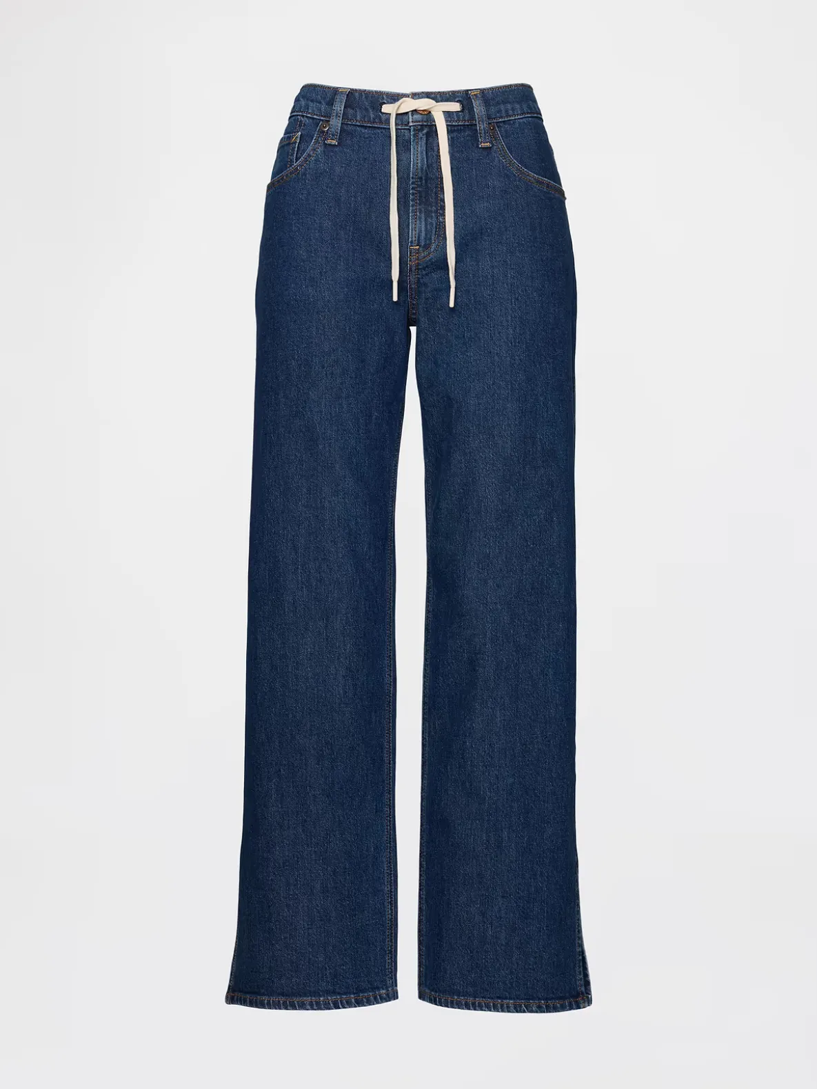 Low Rise Drawcord '90s Loose Jeans