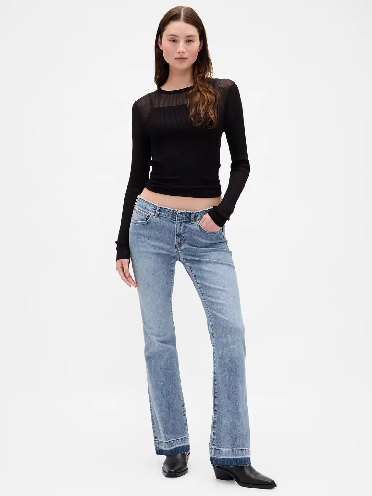 Low Rise Long & Lean Jeans