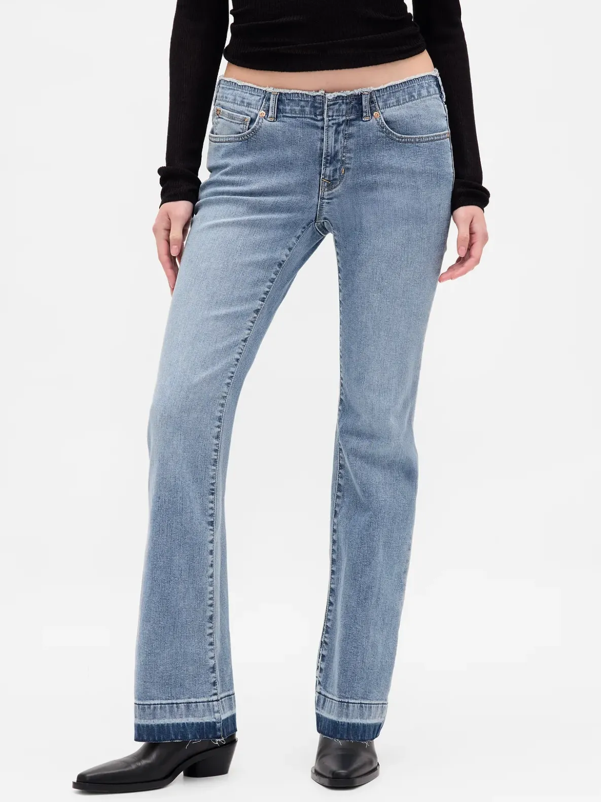 Low Rise Long & Lean Jeans