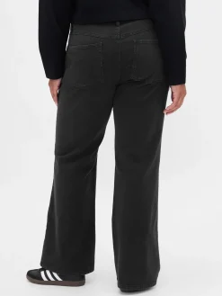 Low Rise Relaxed Flare Khakis